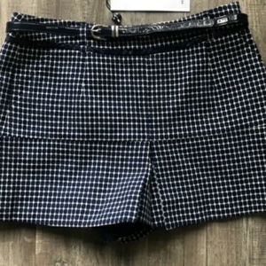 NWT Vero Moda Navy Belted Skort Size 4